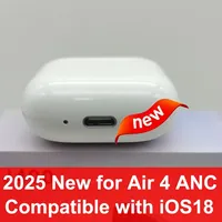 2025 NEW IOS18 ANC Pro 2 Wireless Bluetooth Earbuds Active Noise Cancellation Gaming Handfree Headset Earphone USB-C Type Cable