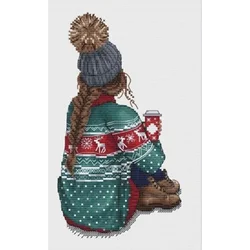7208 Cross Stitch Sets Cross Stitch Paintings 14ct 18ct Stich Cross Stitch Kit Embroidery Needle Arts & Craft Complete Kit Hobby
