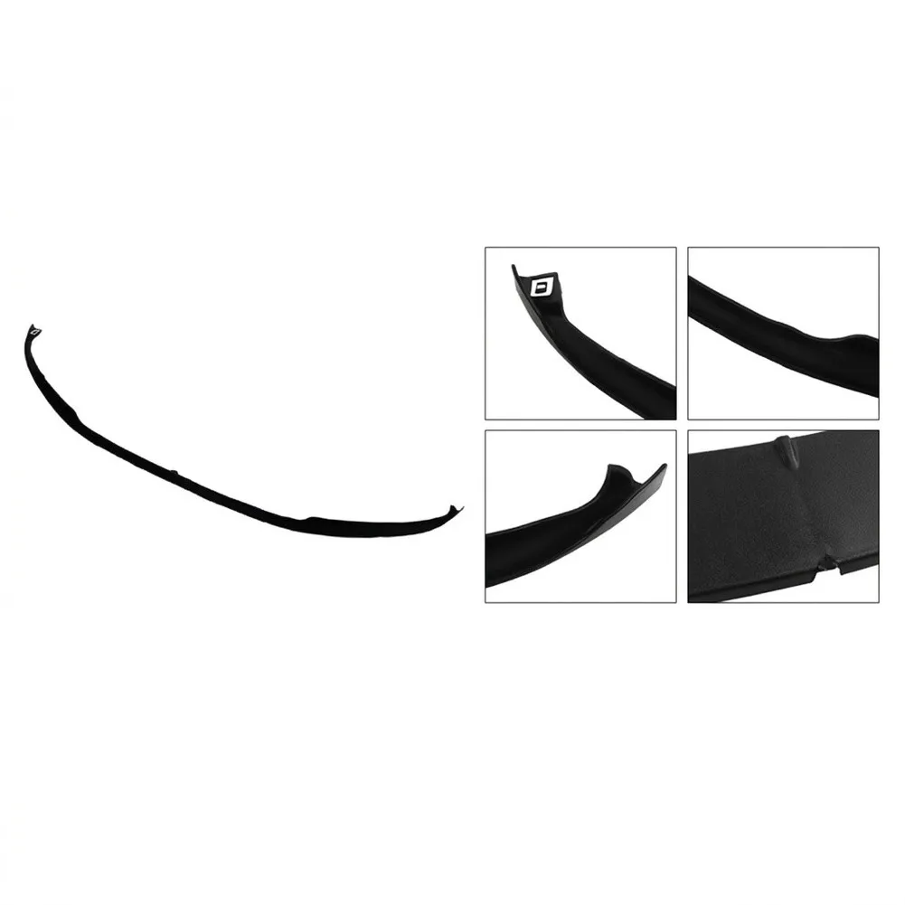 Front Bumper Air Deflector Bumper Seal 96694779 For Chevrolet For Sonic 2012-2020 Black ABS Lower Grille Spoiler Replacement