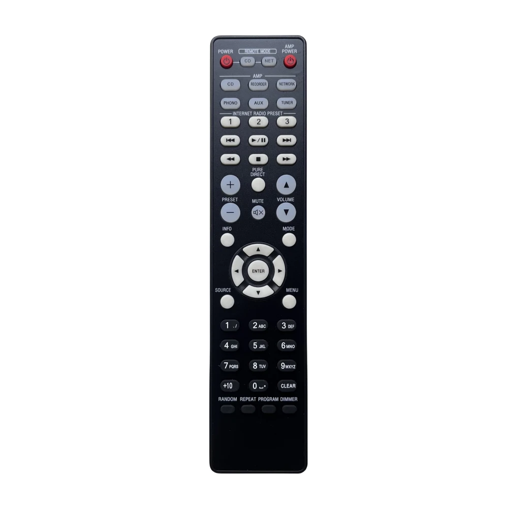 New remote control fit for Denon Integrated Stereo Amplifier  DCD-720AE RC-1186 DCD-520AE RC-1159