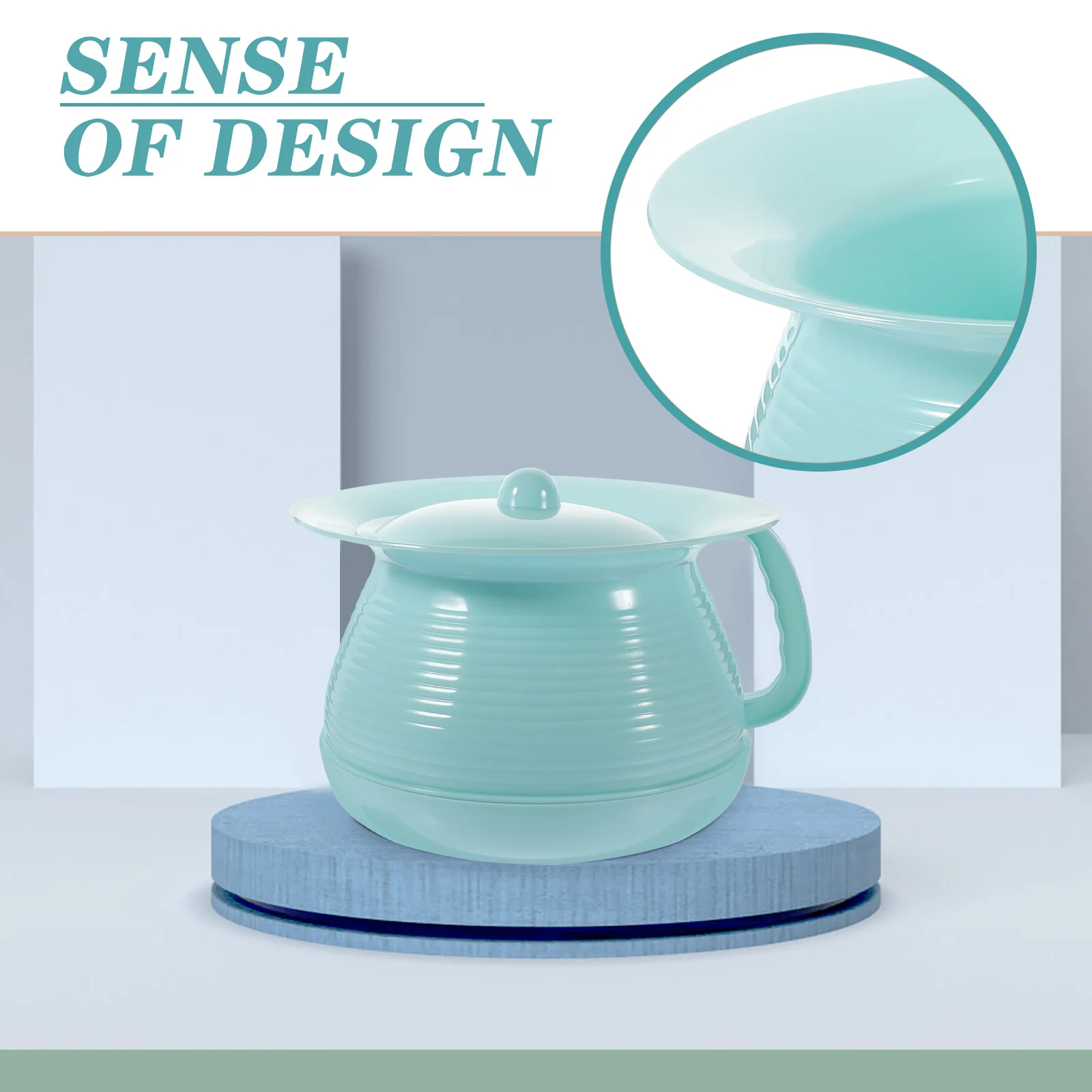 

Children Spittoon Covered Chamber Pot Thick Plastic Portable Urinal For Home Hospital Use Elderly Disabled Night Pee Pot Bed Pan