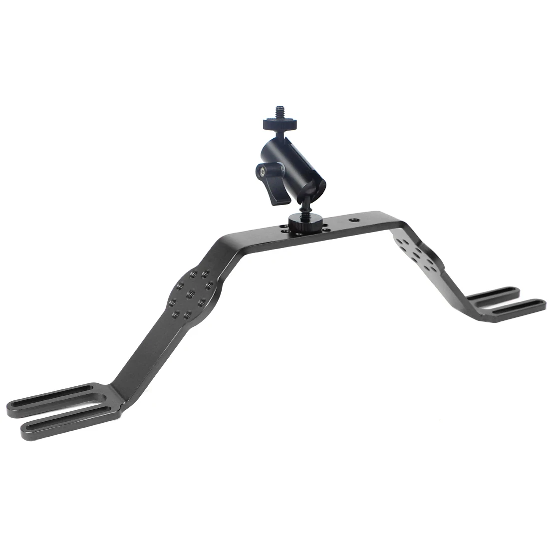Tauchkamera-Trägergriff-Erweiterungshalterung aus Aluminiumlegierung für Dual-Handhalterung DSLR für GoPro Action Unterwasser – Detail 24