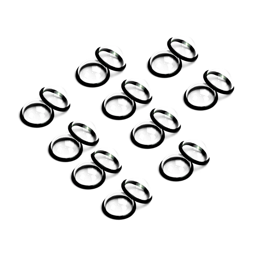 10Pairs/20Pcs Für GoPro Max Action Kamera Schutzhülle Objektiv Kappe Öl-proof Staub-proof Hohe lichtdurchlässigkeit Beständig Schutz – Detail 1