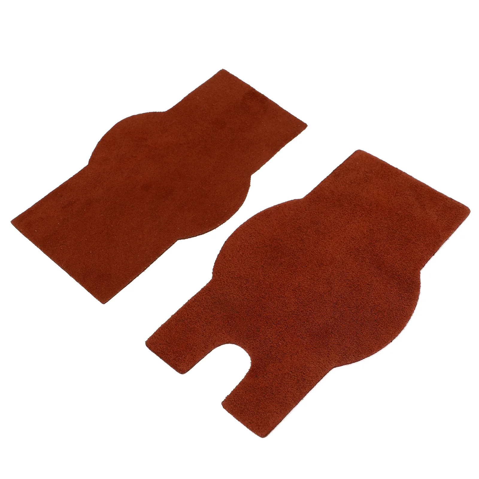 

2Pcs High-Quality Cowhide Non-Slip Mat for Erhu Pipa Liuqin Increase Friction Portable Luthier Tool Cowhide Anti-Slip Pad