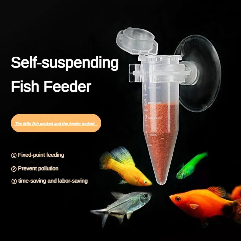 Automatic Pet Feeder Brine Shrimp Ornamental Fish Feedings Funnel Cup Fish Tank Accessories Aquarium Food Feeding Tools