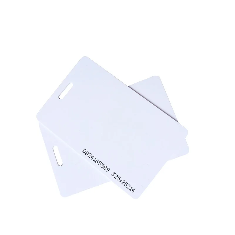 100PCS RFID 125khz ID Card EM Card CR80 For Employee Time Attendance Access Control System