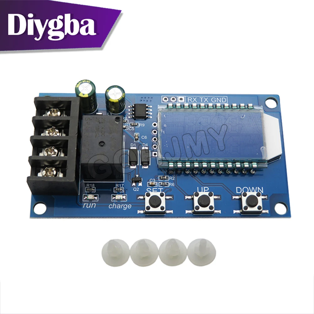 XY-L10A Battery Battery Charging Control Module Digital Full Charge Power Off Overcharge Protection Switch 6-60V