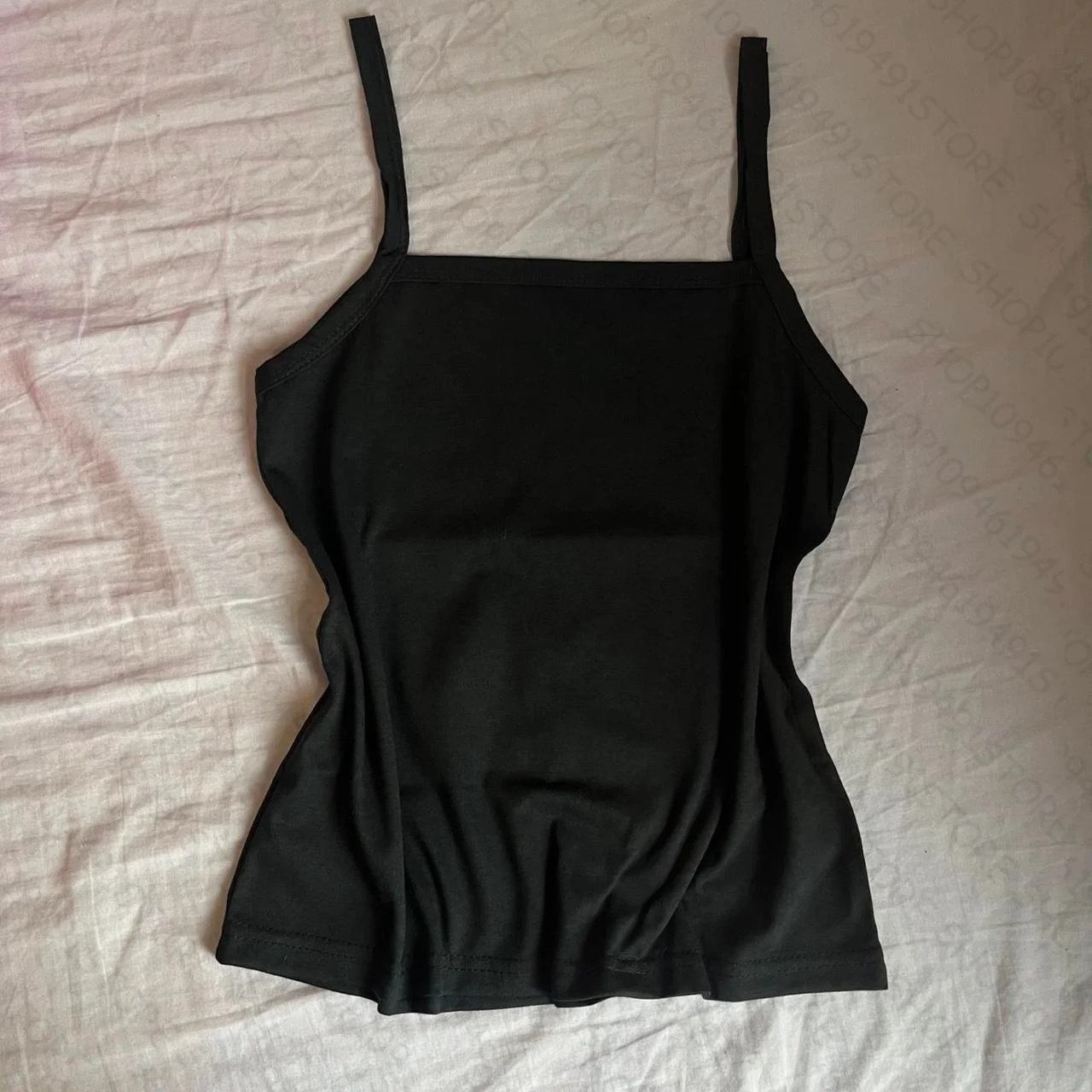 Graphic Retro Crop Top Black Tanks & Camis O Neck Casual T Shirt for Women y2k Aesthetic Vintage Basic Tees Ladies Clothes image 2