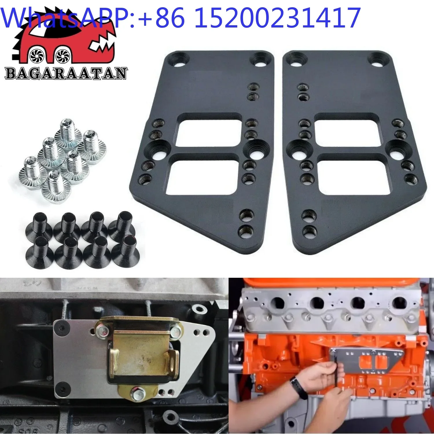 

Car modification parts Engine motor mounting bracket conversion for LS engine 551628