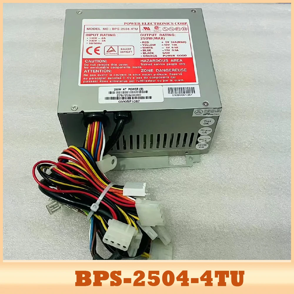 For AT Industrial Comp-uter Power Supply BPS-2504-4TU