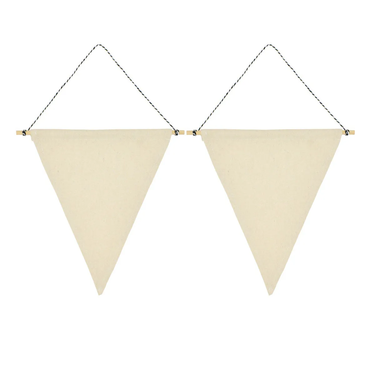 

2Pcs Pennant Banner for Brooch Badge Display Hanging Wall Pendant - Multi Functional Decorative Use in Wedding Party Art DIY