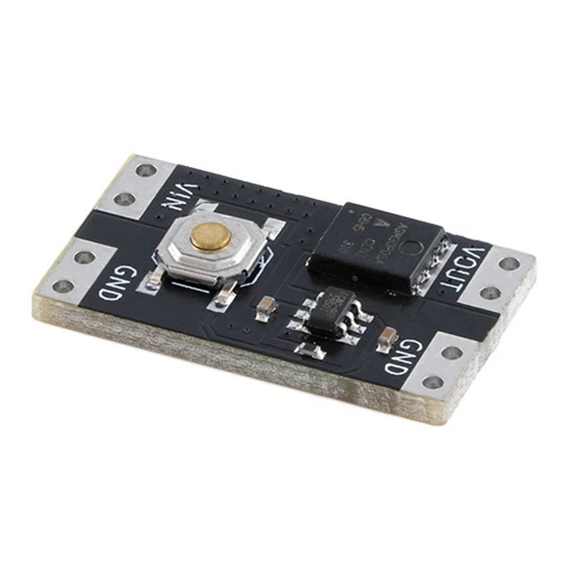 New 1Pcs XL-10AL Single Bond Button Bistable Mini One Key Switch Module 3.5-5.4V 300Na Load 10A Low Power