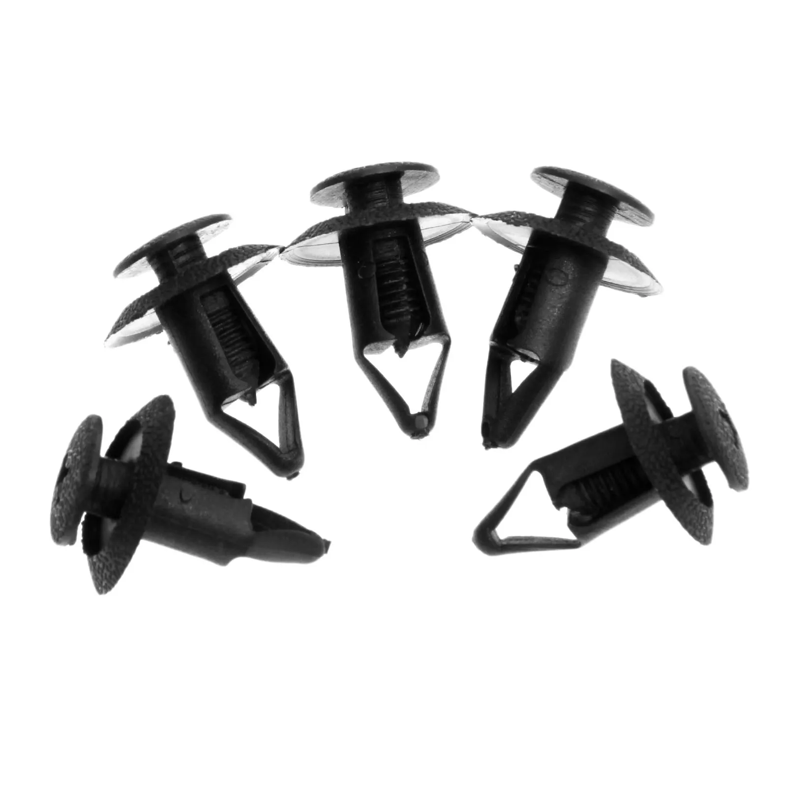 

50pcs Plastic Car Rivets Fasteners Mud Flaps Fender Push Clips 8mm Door Trim Panel Bumper Retainer for Toyota NA01-56-145