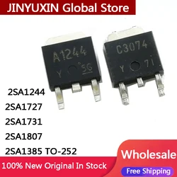 10Pcs New 2SA1244 A1244 2SA1727 A1727 2SA1731 A1731 2SA1807 A1807 2SA1385 A1385 TO-252 IC Chip Stock Wholesale