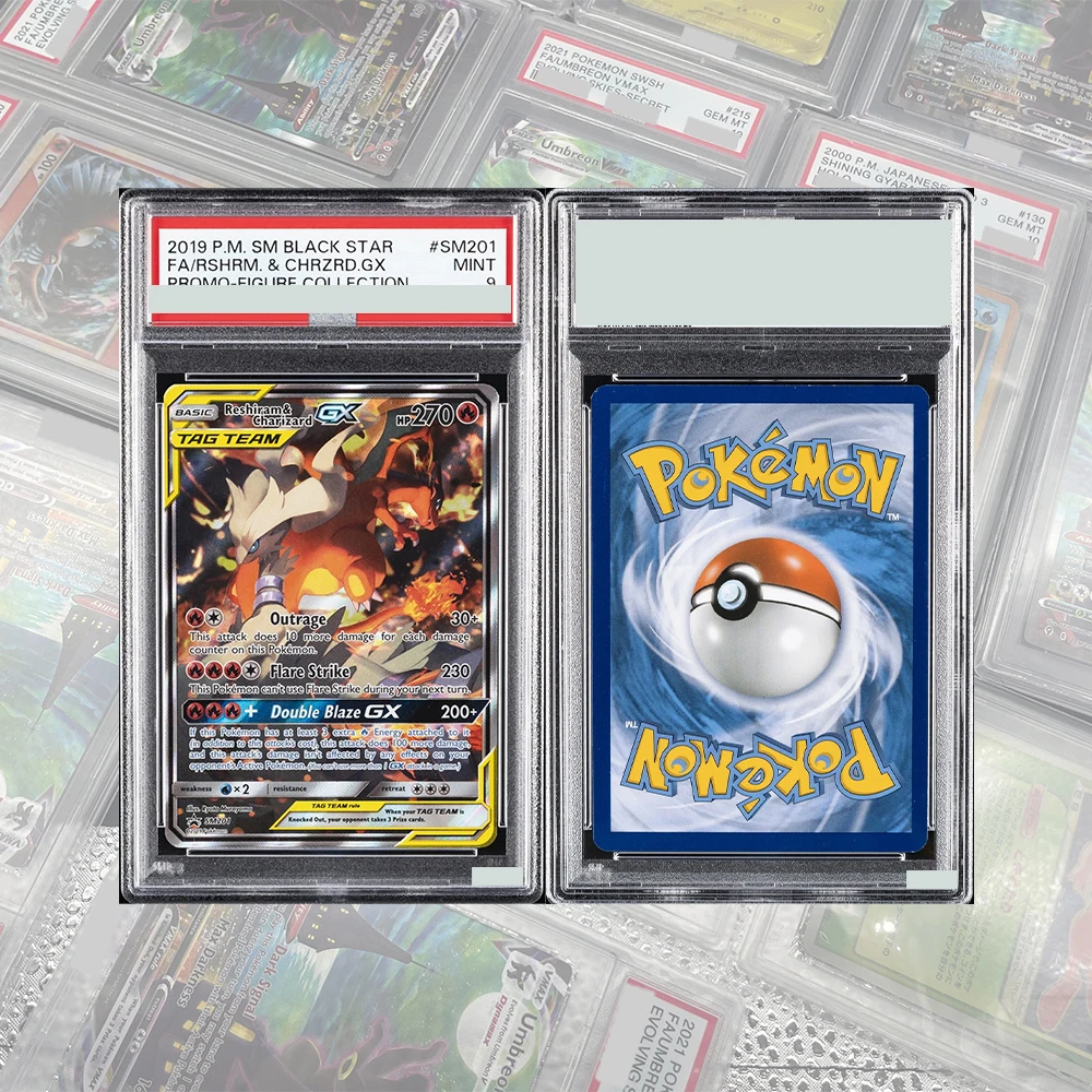Diy proxy ptcg cartão de coleção classificado 2020 swsh fa charizard vmax 074/073 caminho do campeão segredo gem mt10 etiqueta holográfica presente