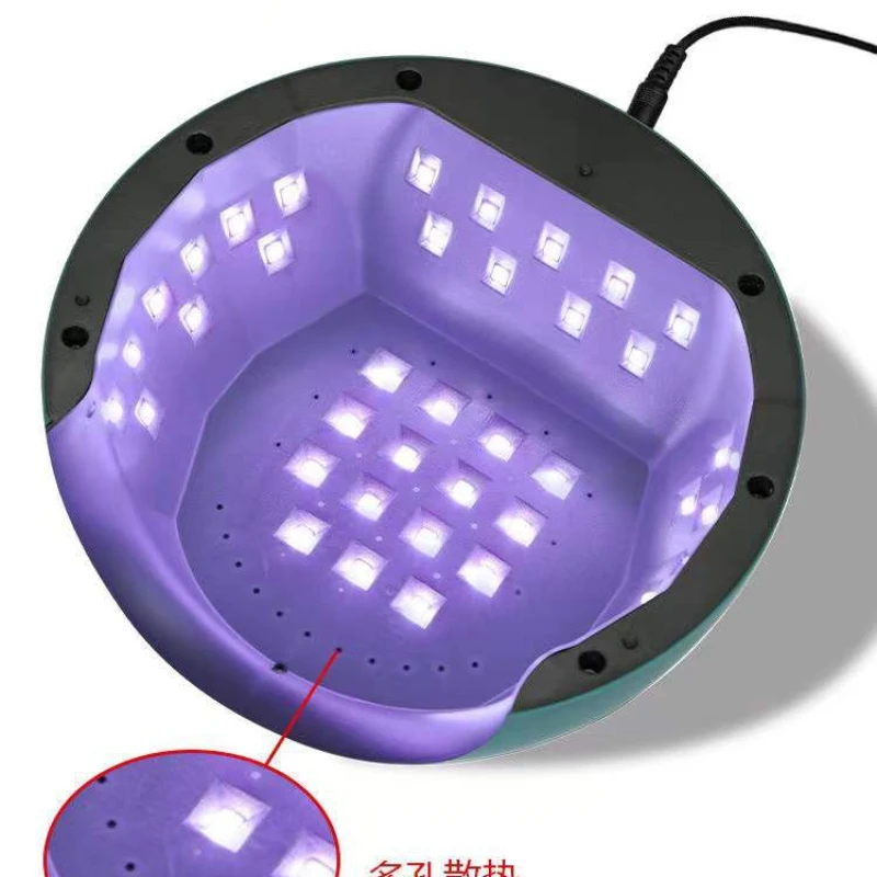 

New nail enhancement lamp 120W high-power LED intelligent induction fast drying baking lamp phototherapy machine dedicated to