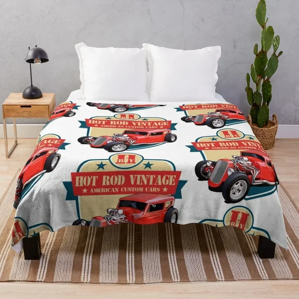 Hot rod Throw Blanket warm winter Thins Blankets For Baby Comforter Blankets