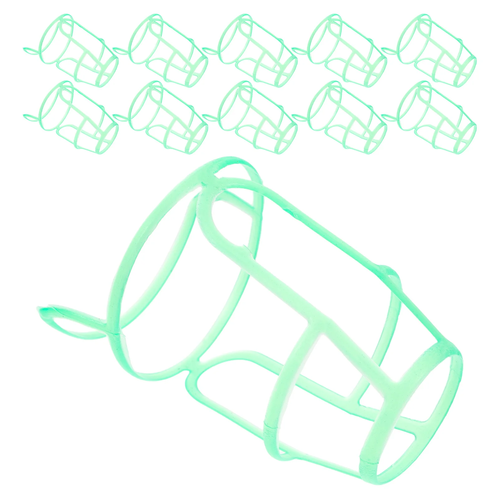 

20pcs Infusion Bottle Net Covers Plastic Drip Holder For Hospital Saline Hanging Grid Reliable Secure Use Teaching Equipment