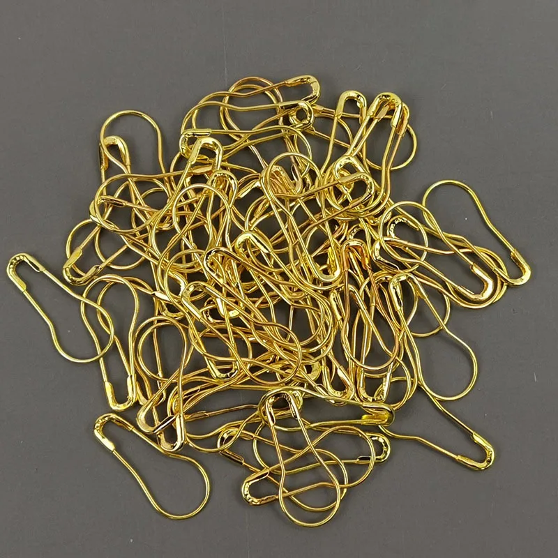 150pcs/bag Metal Iron Gourd Pins Safety Pins Stitch Brooch Crochet Accessories For DIY Crafts Sewing Tag Tools Knitting Markers