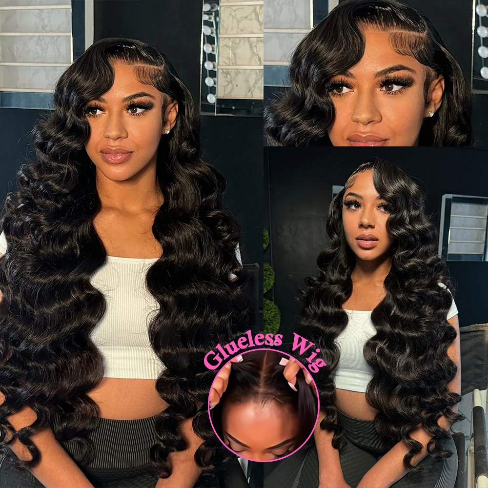 

200 Density Loose Deep Wave 5x5 Lace Closure wear and go glueless human hair 13x4 Lace Frontal Curly Water Wave Human Hair Wigs