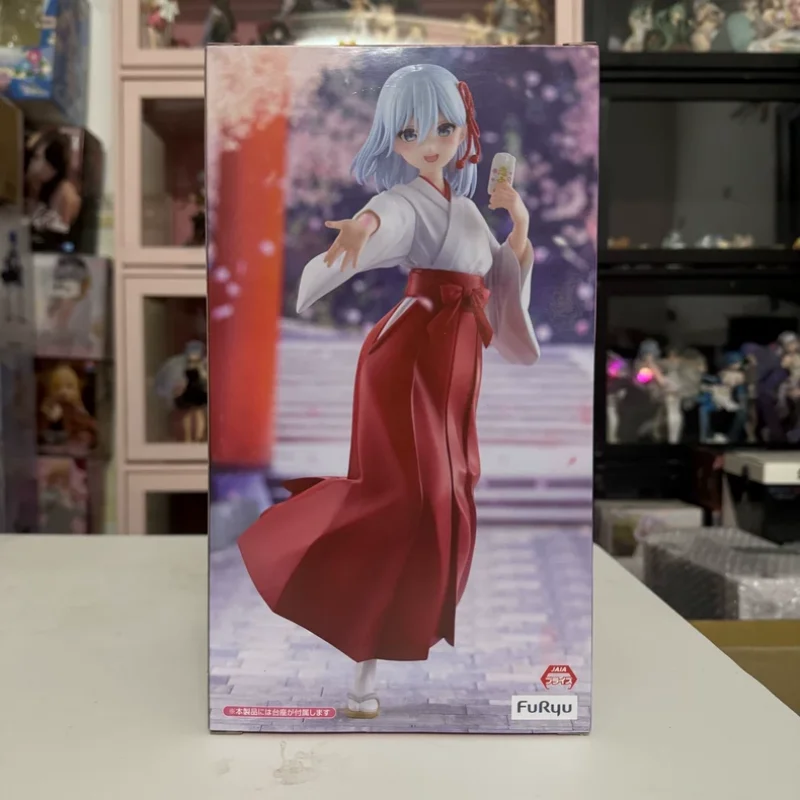 Furyu Trio Try It Amagami Yonaga YūNa Asahime Action Figure Costume da strega Collezione di immagini Ornamento Regalo per adulti Acg Anime Mo