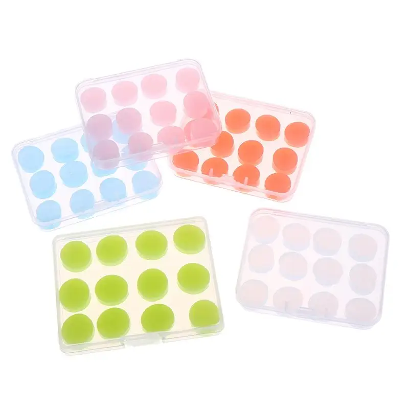 

Sleeping Silicone Ear Plugs Soft Moldable Anti Snore Adjustable Reusable Earplugs Noise Blocking for Deep Sleep and Relaxation