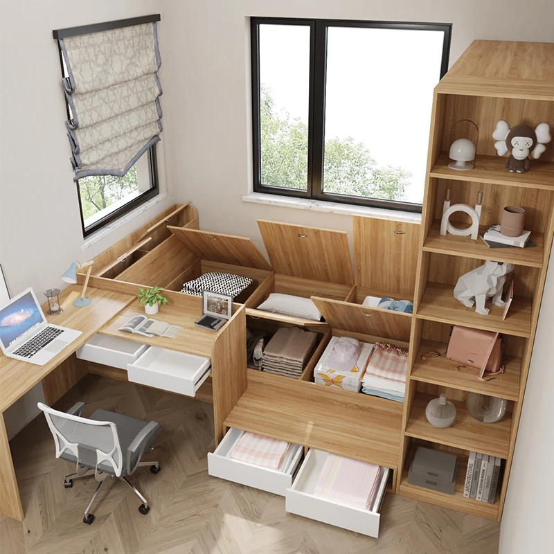 Small apartment high box tatami