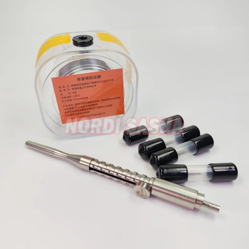 1Set Dental Broken Root Canal Pen Remover Dentistry Endo Restoration Stomatology Instrument Kit For Removing Broken Endo Files