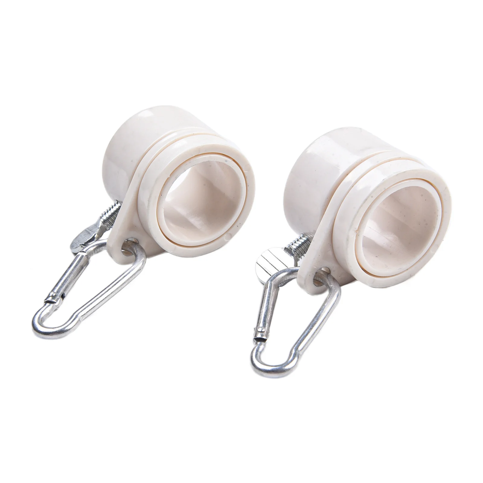 Flagpole Rotating Ring Pair for Grommeted Flags on 1 Inch Diameter Poles to Prevent Twisting and Improve Visibility - view 4