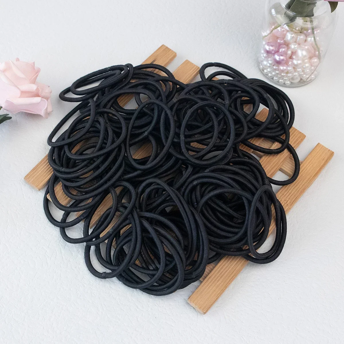 Rubber Bands Hair 20/50/100cs Women Girls Hair Tie Ropes Elastic Hairband Ponytail Holders Headbands Scrunchies - Image 6