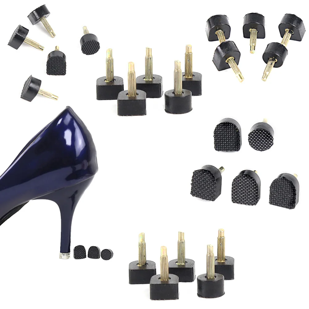 30 Pairs/Pack Dowels for Heels Soles High Tips Stiletto Replacement Tap Shoe Caps