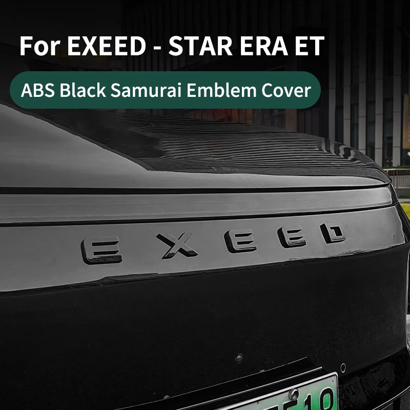 

For Exlantix ET Exeed Sterra ET 2024 2025 Car Rear Door Car Logo Letters Decor Product Sticker Cover Trim Exterior Accessories