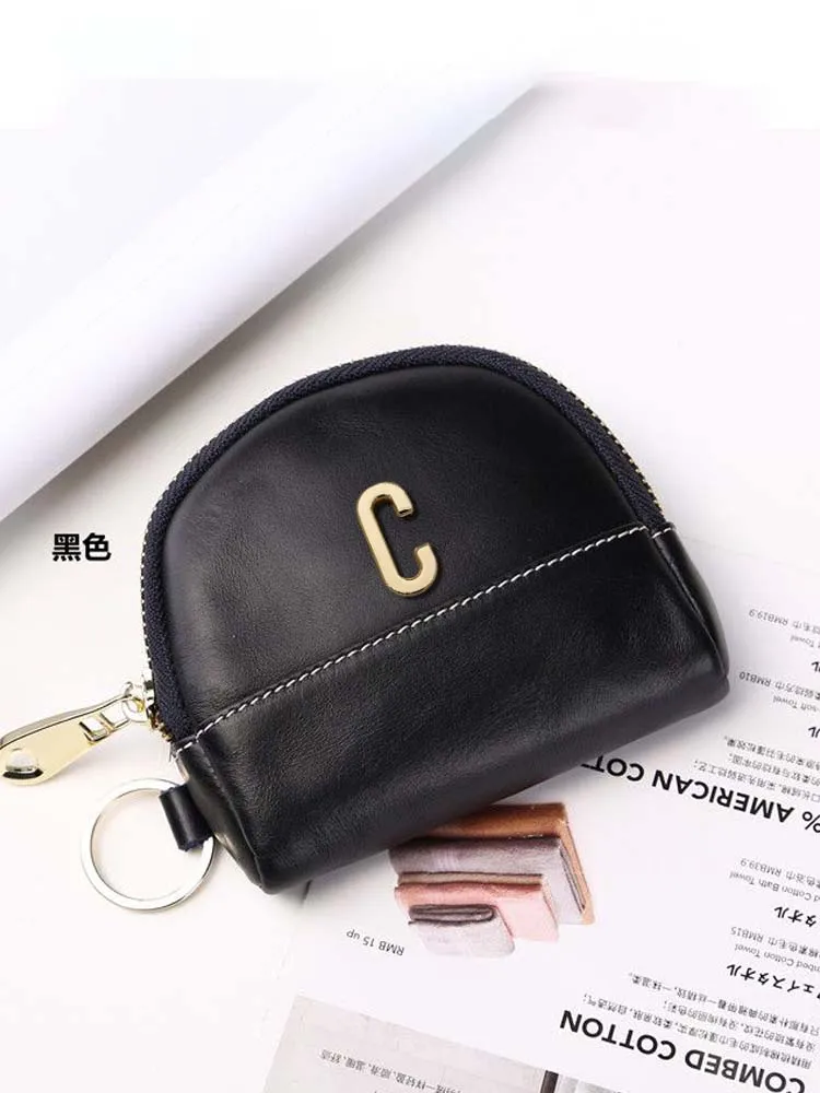 Customized Personalized Customer Name Coin Purses Light & Easy to Carry Cute Korean Style Artistic Phrases Words