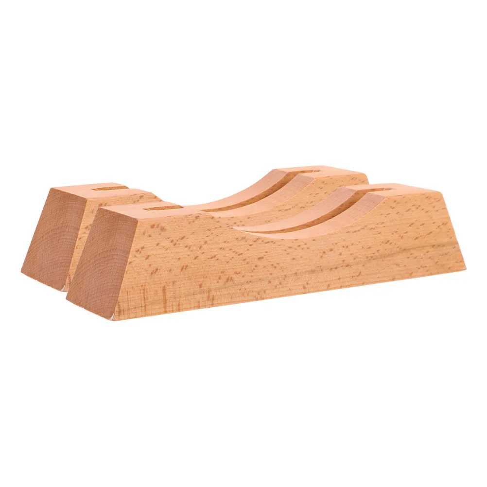 

2pcs Landscape Painting Base Sturdy Wooden Design Quicksand Stand For Tabletop Display Diy Moving Sand Art Picture Base Wood