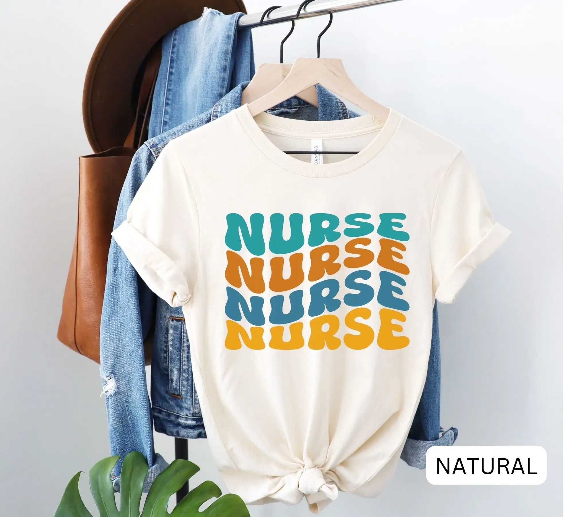 Retro Nurse T Shirt Labor And Delivery New L D Midwife Doula Nurses Rule Baby