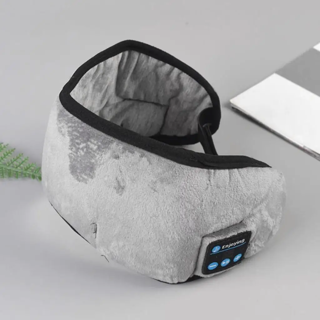 3D Bluetooth Wireless Sleep Mask 8 Hours Resistance for Side