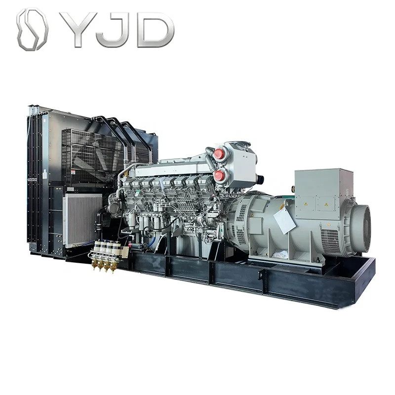 Industrial Use 1250kw 1250kva 1500kva  Heavy Duty Power Open Skid Type diesel Generator with SDEC Engine