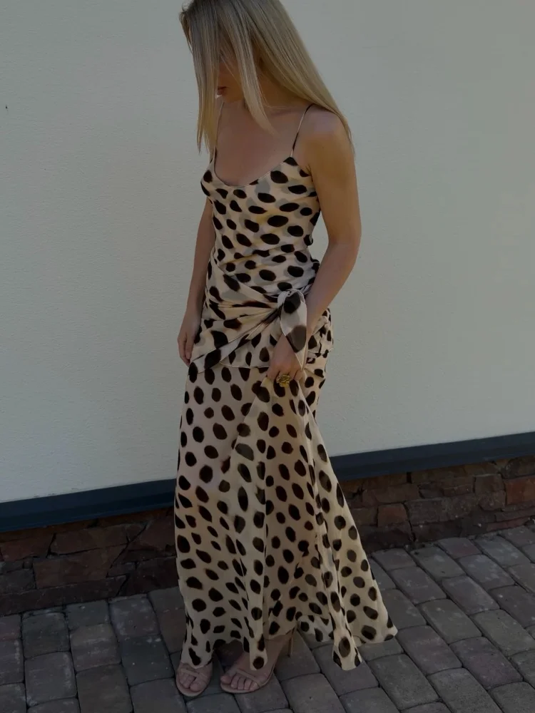 Women’s Polka Dot Bodycon Dress