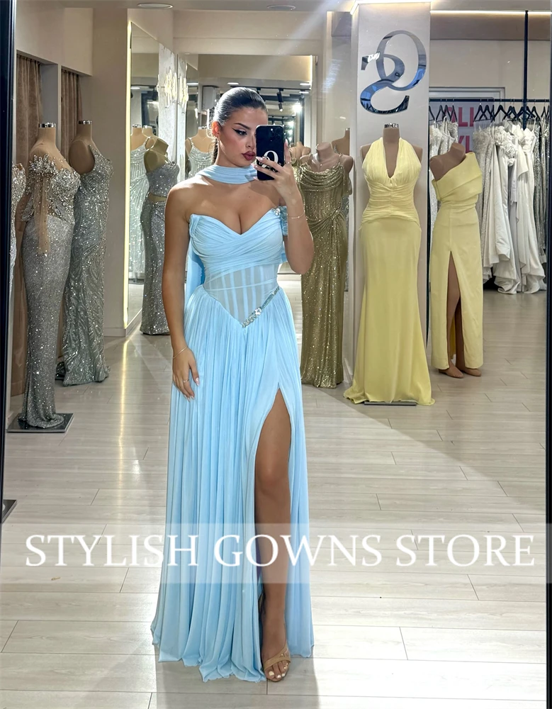 니콜 오프숄더 이브닝 드레스 우아한 파티 드레스 2025 리본 우아한 드레스 럭셔리 맞춤 제작 라인 A 여성용 프롬 드레스