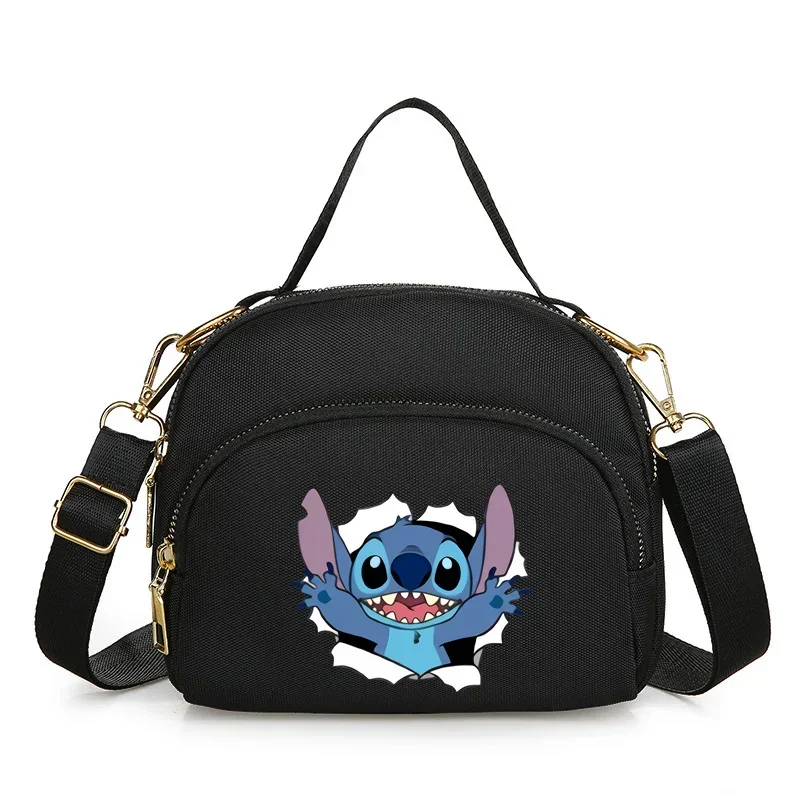 Disney Lilo & Stitch Women\'s Bags Shoulder Bag Cell Phone Purse Crossbody Shoulder Strap Handbag for Female Women\'s Underarm Bag