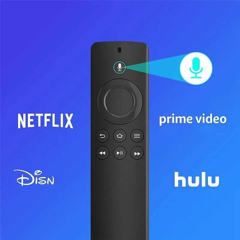 1Nd Gen DR49WK B PE59CV جهاز التحكم عن بعد الصوتي لأجهزة التلفاز الذكية Amazon Stick (2Nd Gen/3Rd Gen/Lite/4K) لـ Amazon Smart TV Cube