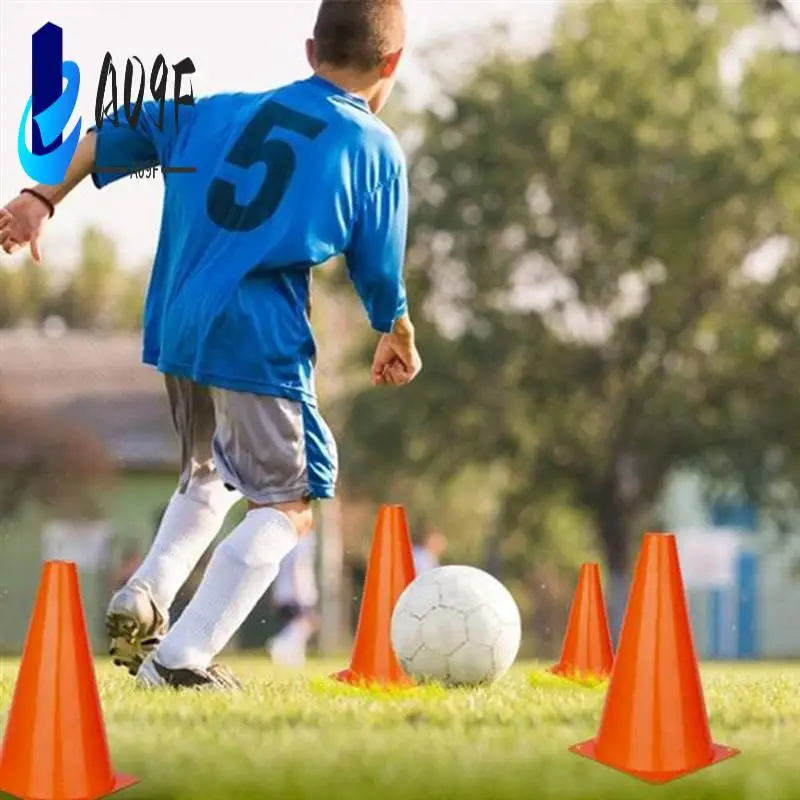 

A09F-15Pcs 9 Inch Sports Cones For Soccer Basketball Training Indoor Outdoor Activities