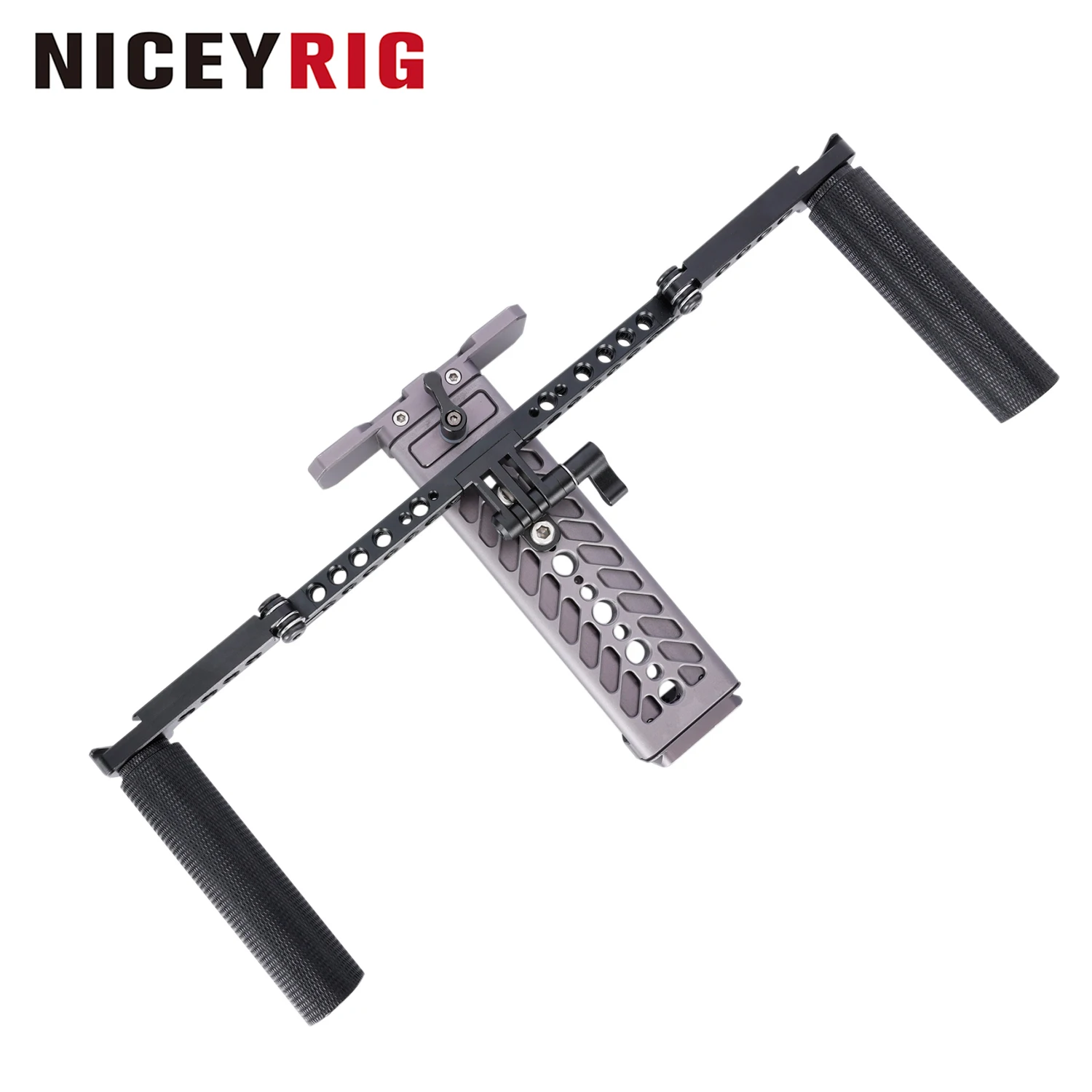

NICEYRIG Tablet Tripod Mount Handheld Video Holder Kit for iPad IPad Mini 7.9"/9.7"/10.5/IPad Pro/mate pad/MediaPad pro M6/M5
