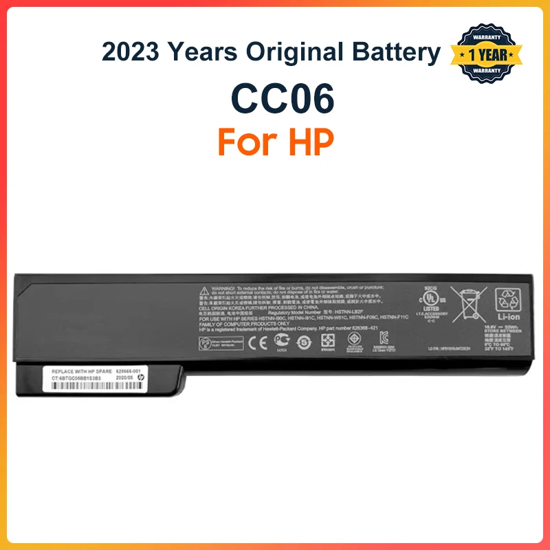 CC06 Laptop Battery For HP ProBook 6360b 6460b 6470b 6560b 6570b 6465b 6475b 6565b 8460p 8470p 8460W HSTNN-DB2F CC06XL