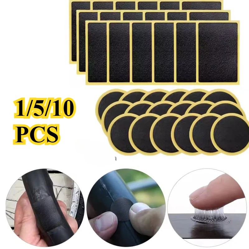 1/5/10PcsTire Protection Patches Adhesive-free Tire Patches Motorcycle Bike Tire Repair Tool Portable Tire Repair Accessories