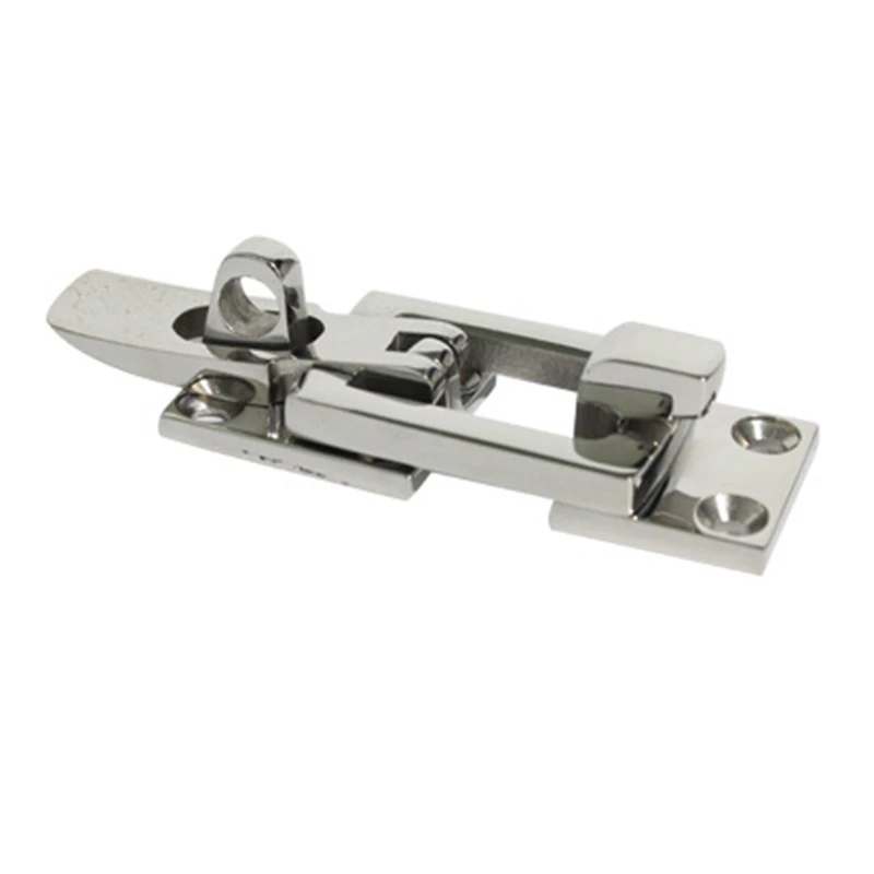 Marine Grade Stainless Steel 316 Boat Deck Locker Anti-Rattle Latch Clamp Marine Hardware Boat Yacht Accessories