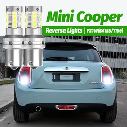 2pcs LED Reverse Light Blub Backup Lamp P21W BA15S 7506 Canbus For Mini Cooper R50 R53 F55 F56 R56 F54 R55 F57 R57 F60 R60 R61