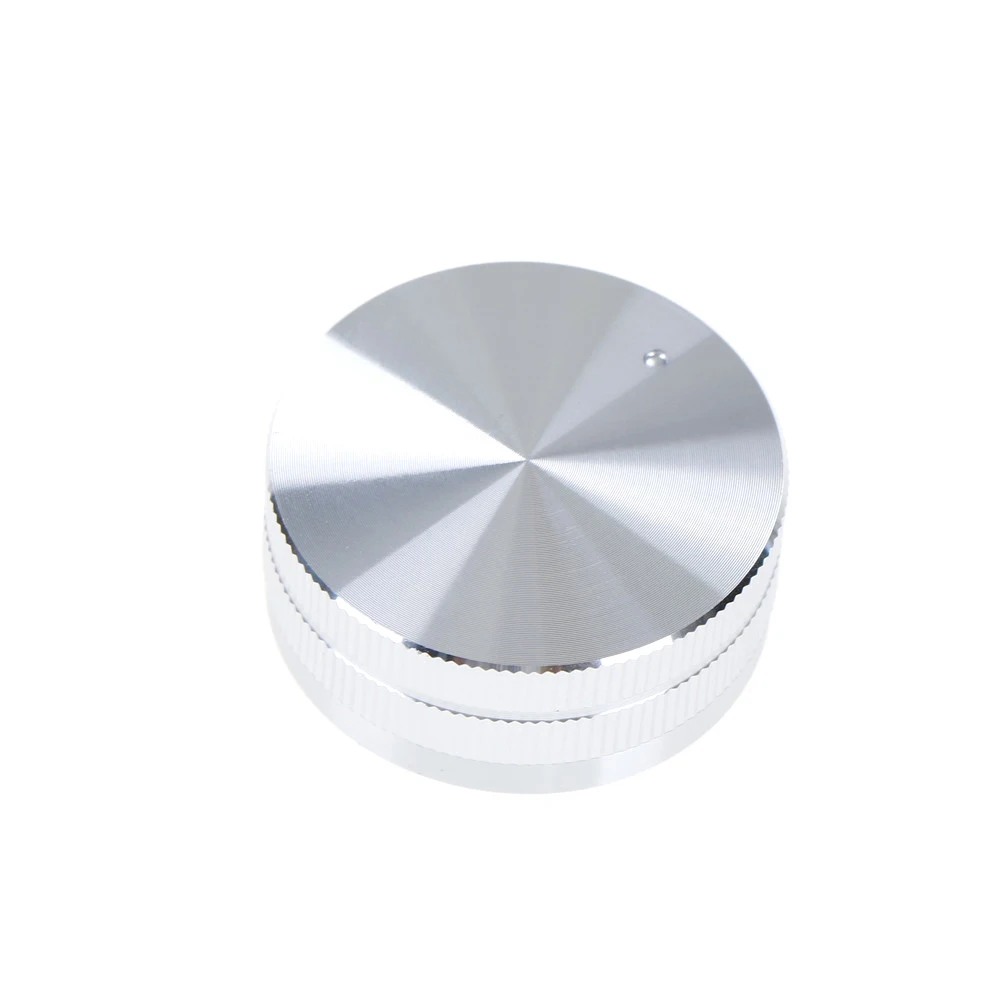 1Pc Simple and Practical 40x16.5mm Aluminum Volume Control KNOB CD Amplifier Potentiometer