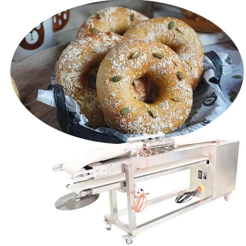 

Commercial Professional Automatic Bread Former Equipment Doughnut Forming Dough Maker Bagel Making Machine