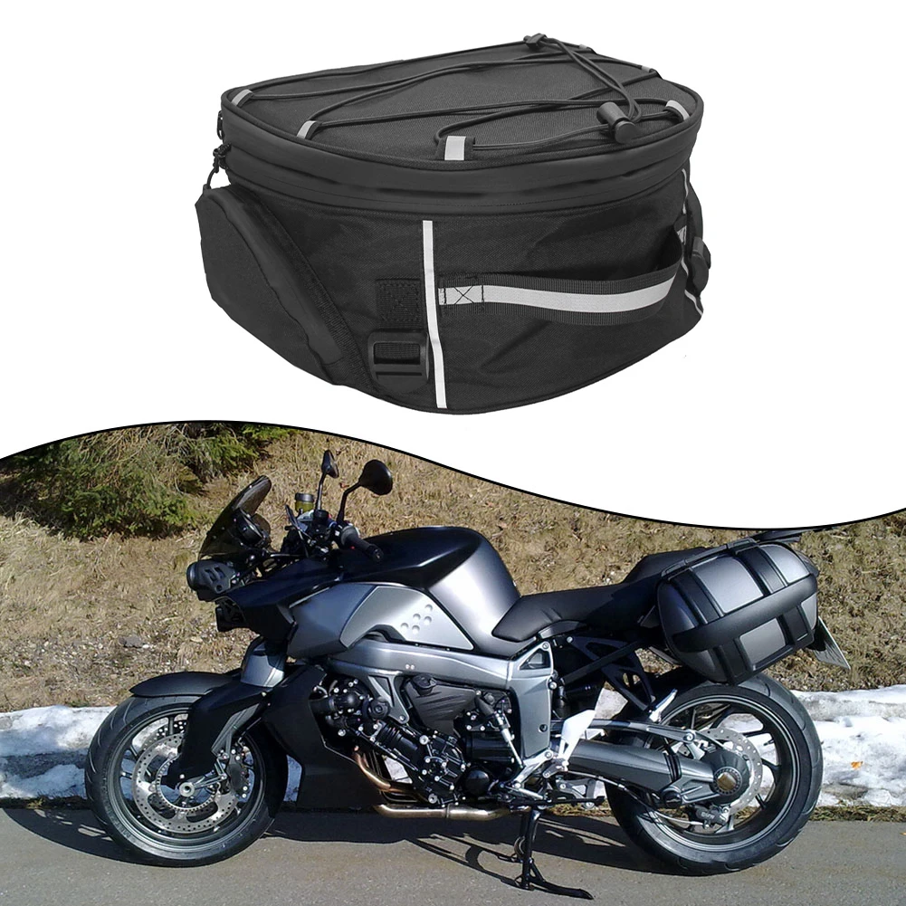 Motorcycle Saddle Bag Luggage Bag 18-20L Tail Mount Rack Top Case For BMW R1200GS Waterproof Dustproof Large Capacity Bag